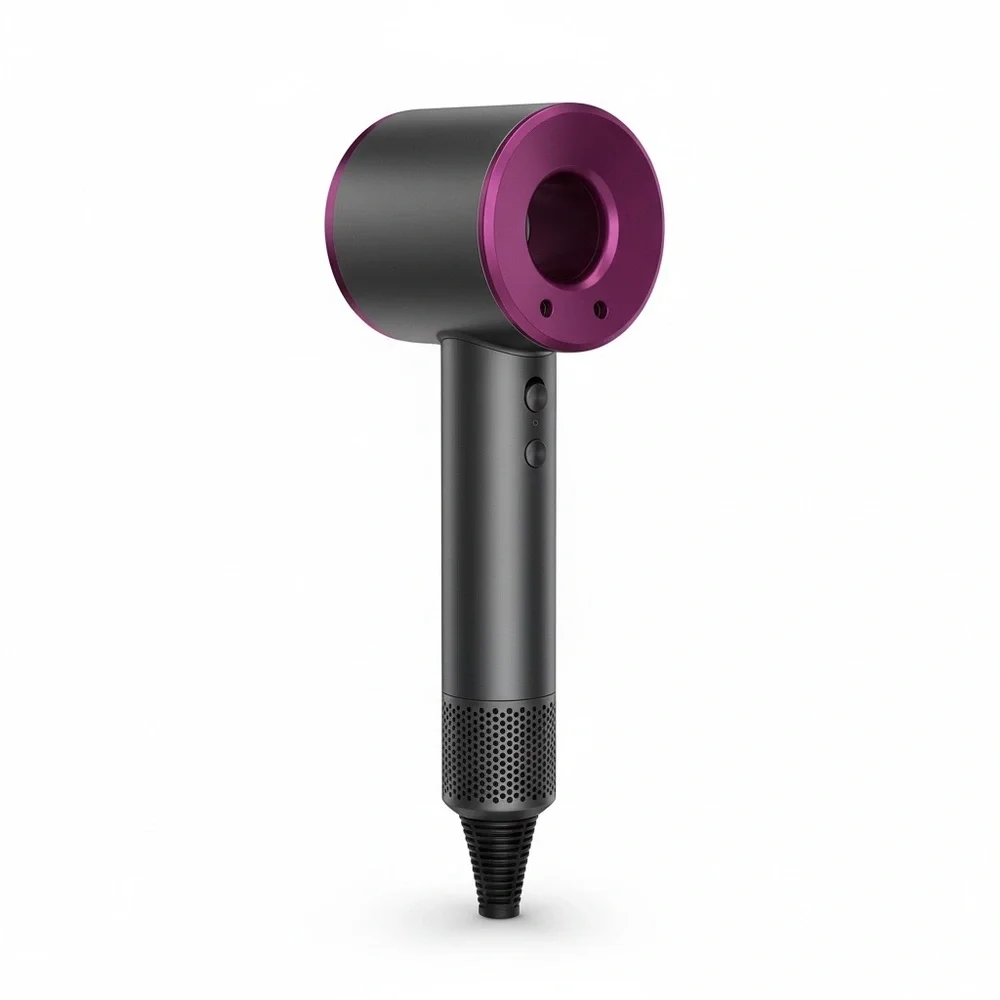 Advanced Hair Dryer with pink accents (Not the Dyson) Compared to popular Brand - Picture 6 of 7